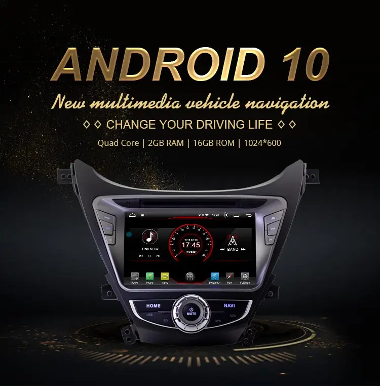 JDASTON Android 10,0 автомобильный dvd-плеер для HYUNDAI Elantra Avante I35 Мультимедиа gps навигация 2 Din автомагнитола аудио стерео wifi