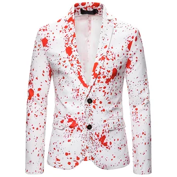 

Men's Suits 3D Digital Printed Pattern Men Blazer