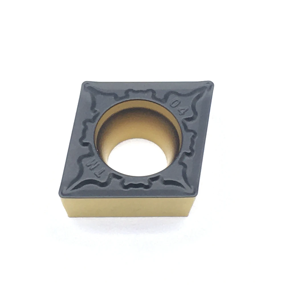 100% Original WS8125 CCMT09T304 TM CNC Lathe Cutter For Steel Carbide Inserts Turning Tools For WC Type U Drill Bit tool