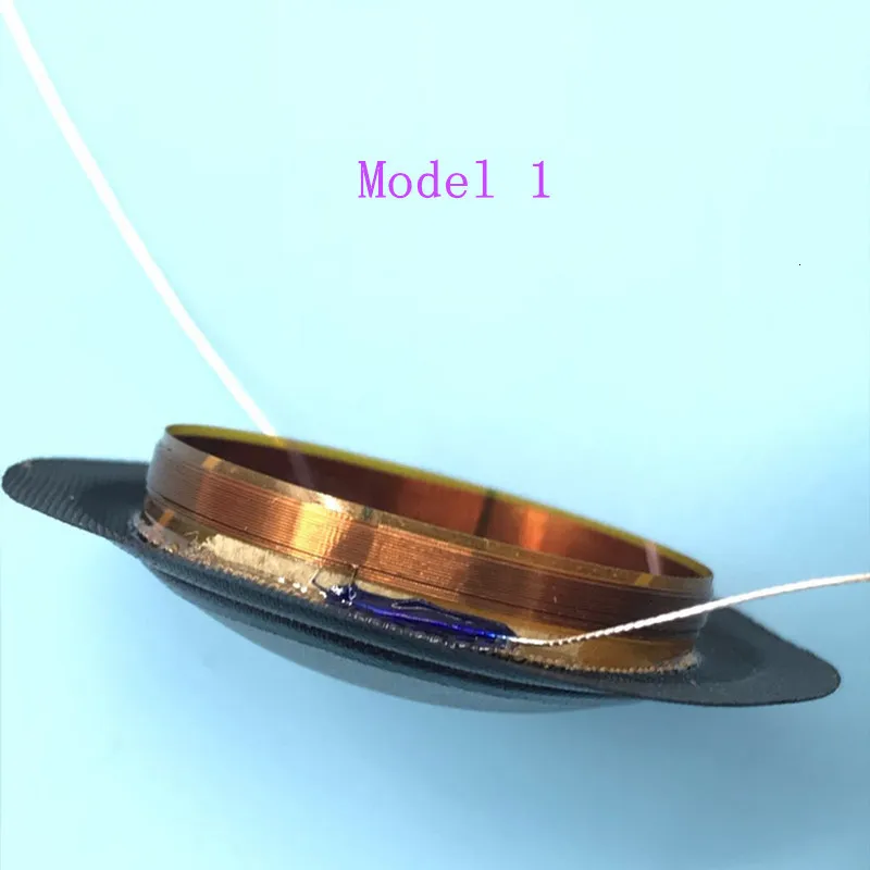 20PCS Inside and outside double line High Quality 25.5mm voice coil Titanium+Silk diaphragm 8Ohm 1 Inch