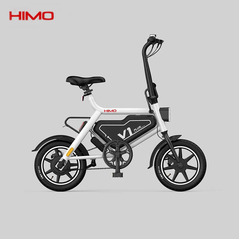 White HIMO V1 PLUS складной мопед Электрический велосипед Открытый легкий портативный e-велосипед литиевая батарея для взрослых 25 км/ч - Цвет: White