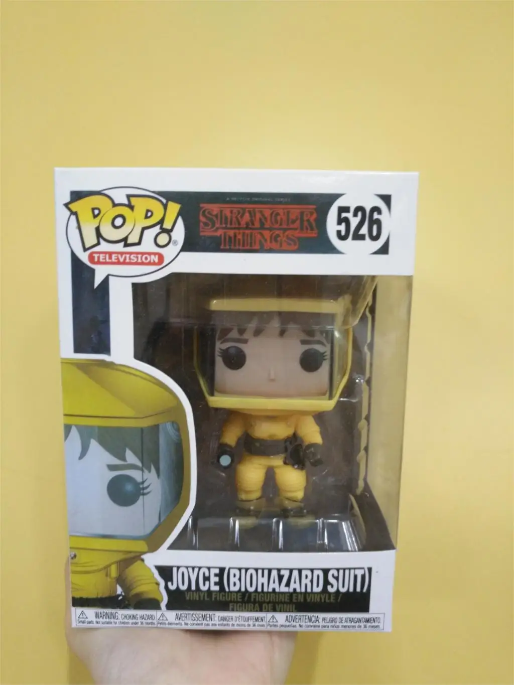 526 with box Funko Pop Stranger Things Character 10 см фигурка игрушки виниловые куклы для коллекции - Цвет: 526 with box
