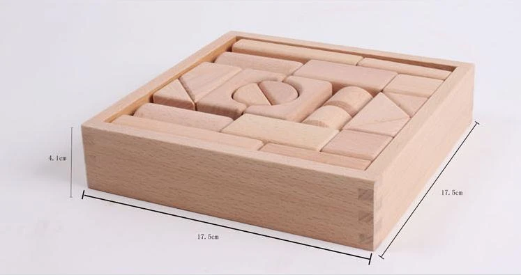 baby building blocks wooden