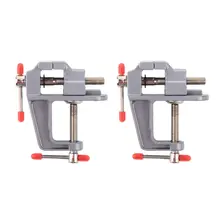 2 шт. мини Настольный зажим Малый тиски модернизированный чугуна производство хобби ювелира зажимы ремесло инструмент для ремонта