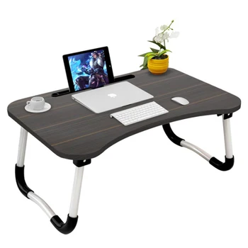 

Laptop Computer Desk Bed Can Be Folded Lazy Small Table For Bedroom With Student Dormitory Artifact