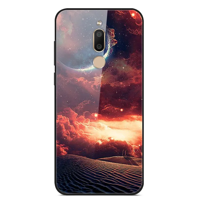 Чехол из закаленного стекла для Meizu note 9, мягкий бампер, 3D принт, чехол для Meizu 16XS X8 15 Lite M8 Lite M6T, стеклянный чехол для телефона - Цвет: 30