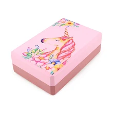 Блок йоги высокой плотности EVA пена кирпич обеспечивает стабильность баланс поддержка силы углубить позы Йога Пилатес тренировки фитнес тренажерный зал