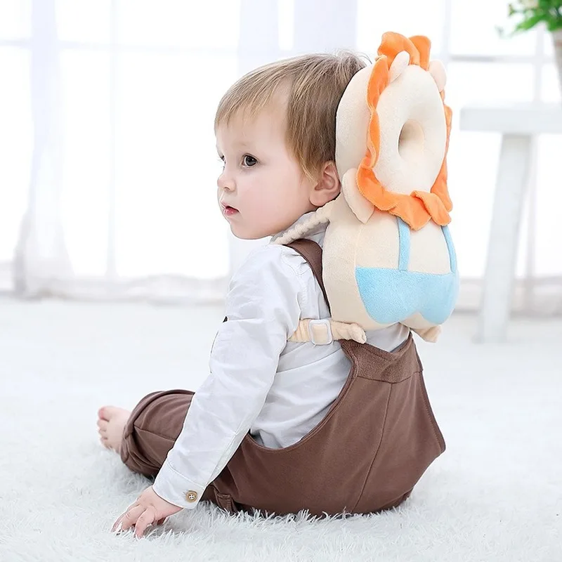 

Cartoon Baby Head Protection Pad Toddler Headrest Neck Pillow for Cute Baby Nursing Drop Resistance Prevent Fall Down Cushion