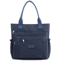 Luxury Women Nylon Shoulder Bags Waterproof Casual Top-handle Ladies Handbag Travel Tote 1
