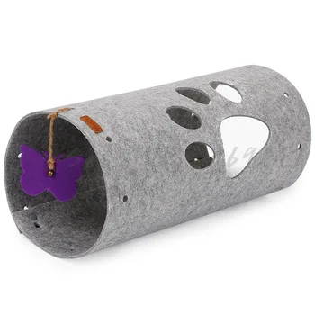 

Cat Tunnel Rolling Ground Dragon Cat Play Drilling Tunnel Cat Hole Puzzle Cat Toy Sleeping Bag Can Be Spliced and Folded