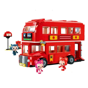 

ENLIGHTEN 3904 Ideas Bloom Garden Cabin Ali Fox Cartoon Building Blocks Sets Bricks Model Classic Toys For Children