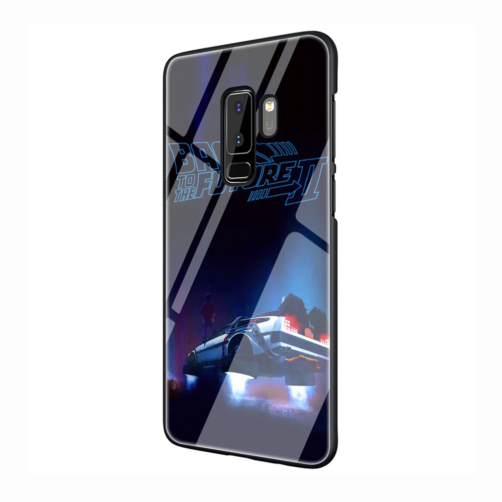 EWAU фильм back to the future закаленное Стекло чехол для телефона для samsung S7 край S8 S9 S10 Note 8, 9, 10, плюс A10 20 30 40 50 60 70 - Цвет: G9