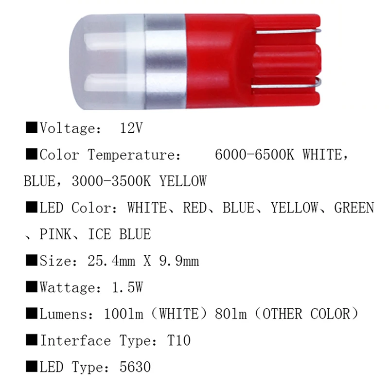 1000 шт. T10 светодиодный 194 W5W 2smd светодиодный светильник для чтения автомобиля яркий siganl свет авто клиновидный для салона Свет Купол Карта багажная лампа