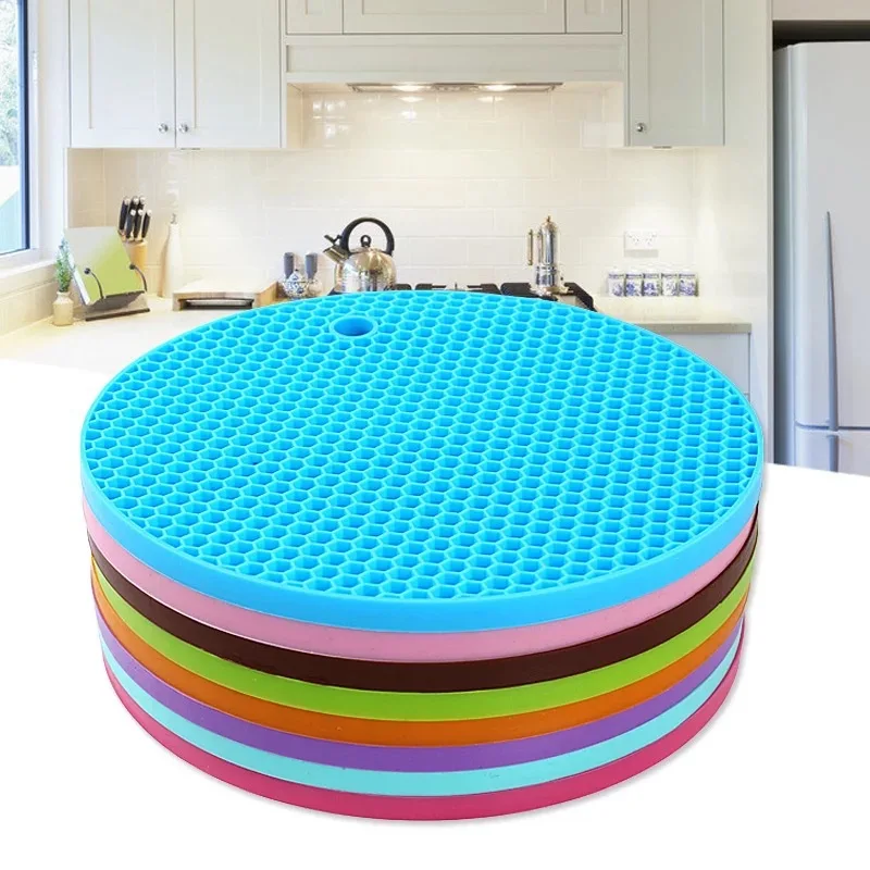 

Placemat Coaster Placemats Silicone Mat Table Mats For Dining Table Insulated Placemat Anti-scalding Casserole