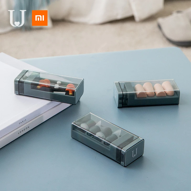 

Xiaomi Jordan&Judy Soundproof Earplugs Mute Professional Noise Reduction Light Soft Silicone Sleeping Study Work Travel Earplugs