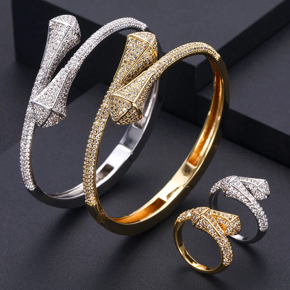 Bangle Ring Dubai Jewelry Set Bangle Wedding Jewelry Dubai Janekelly Women Jewelry Jewelry