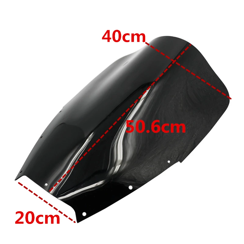 Лобовое стекло мотоцикла повышенное лобовое 15 см/20 см для Yamaha TDM900 TDM 900 2002 2014 2007 2006
