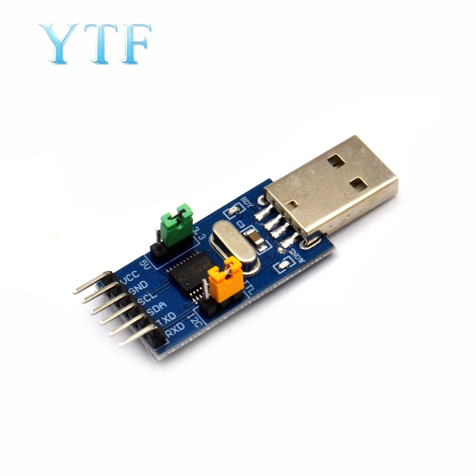 CH341T комбинированный модуль USB к IEC IIC UART ttl одночиповый серийный