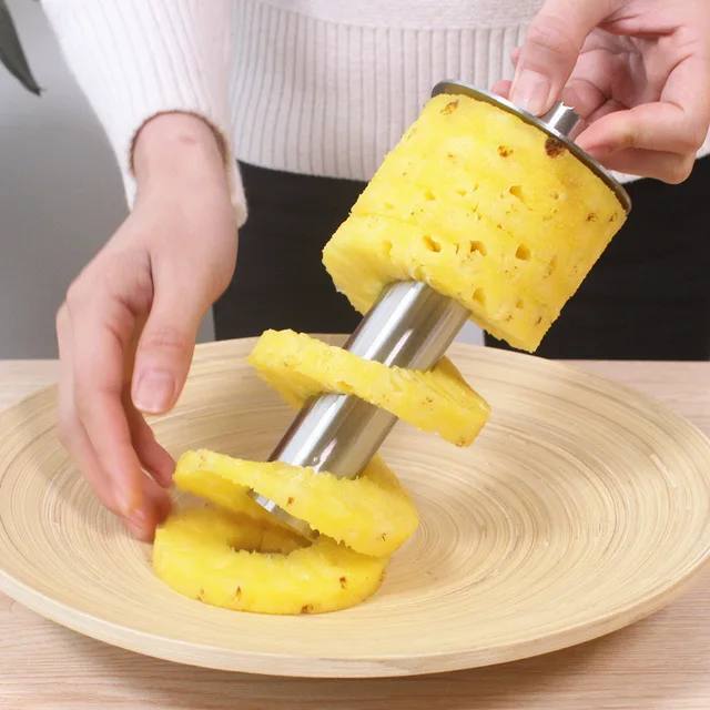 Stainless Steel Pineapple Peeler Cutter Fruit Knife slicer 2