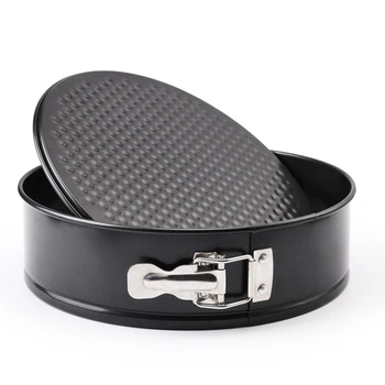 

Circular Activities at the End with a Latch Cake Mold 9 Inch 22CM Nonstick Baking Oven Slipknot Baking Baking Tools