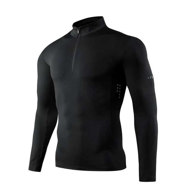 Long Sleeve Gym Fitness Male T Shirt - Men's Fitness Apparel, Men's ...