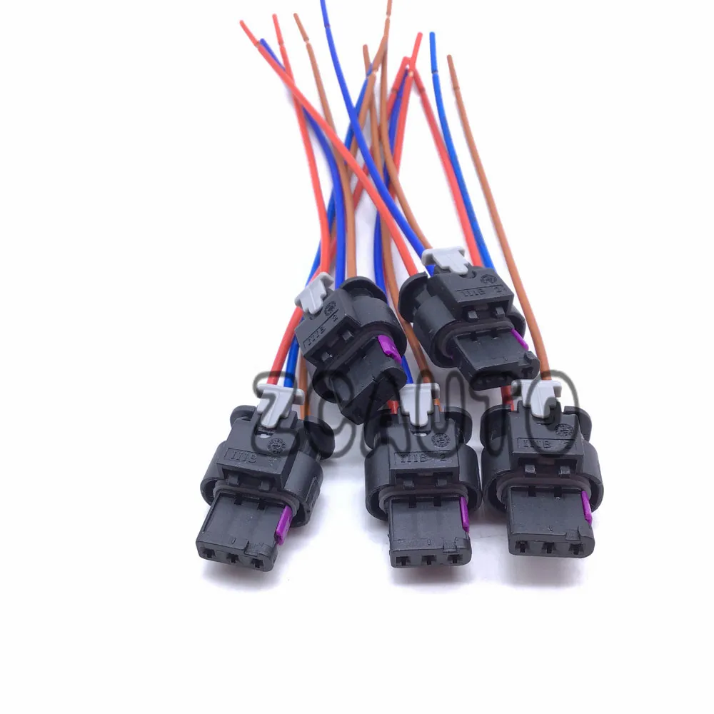 3pin Pdc Parking Sensor Plug Connector Wire For Vw Golf Passat Audi A1 A3 A4 A6 A7 Q5 Q7 R8 Tt