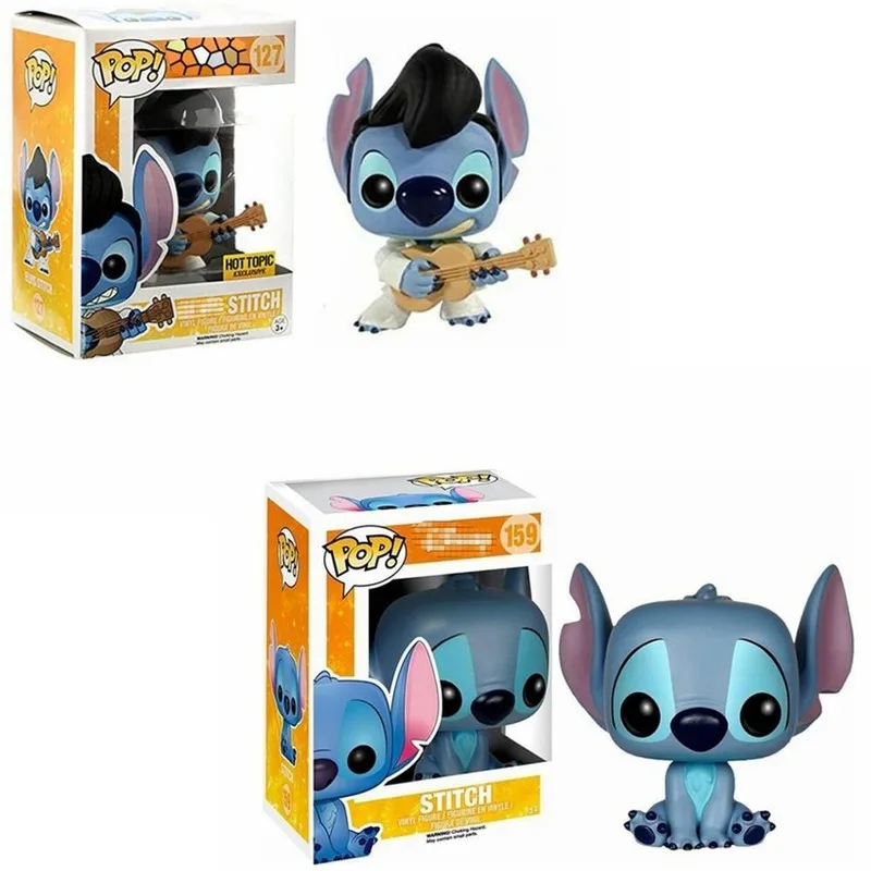 Виниловые куклы FUNKO POP Стич игрушки 127 159 ПВХ фигурки героев коллекционные модели
