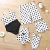 Mommy and Me Cute Dot Swimsuit Bikini for Family Mother Daughter Matching Summer Clothes Outfits 6
