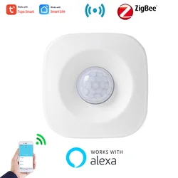 Détecteur de mouvement connecté Tuya, wi fi, ZigBee, capteur PIR, application Smart Life, à ajouter directement via le protocole ZigBee 