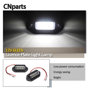 

Auto Universal Car LED Lamp Trailer Truck Lorry Number Plate Lights For Hyundai ix25 Solaris Tucson Mazda Subaru Accessories