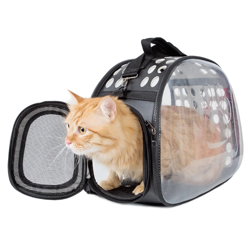 New Outdoor Protable Cat Carrier Bag Breathable Non slip Pet Cat