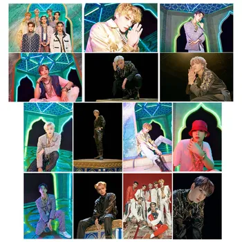 

24Pcs/Set Kpop NCT New Album Make A Wish Crystal Card Lomo Card Decoration Sticker