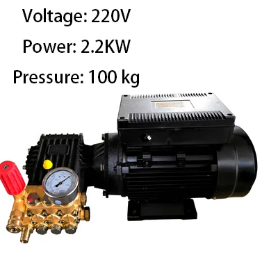 Высокое давление дозатор с насосом для очищения головы+ мотор 220 V/380 V 2,2/3/4/5,5/7,5/10KW очистки машины коммерческих/Главная/Инженерная - Напряжение: 220V 2.2KW