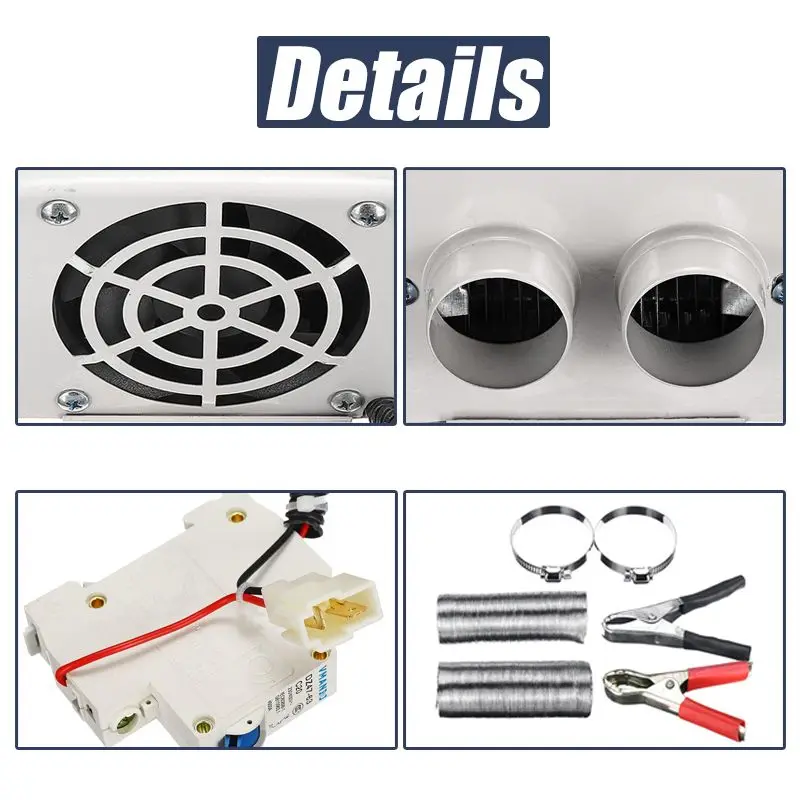 Высокая мощность, 800 Вт тепловые вентиляторы, 12 В/24 В/48 В, зимние автомобильные обогреватели для грузовиков, теплая сушилка для окон, стекла, разморозитель, аксессуары для интерьера
