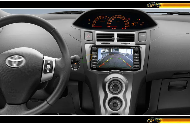 Беспроводная камера заднего вида для Toyota Vitz Yaris, echo Platz XP10 XP90 2000~ 2011/HD камера заднего вида ночного видения