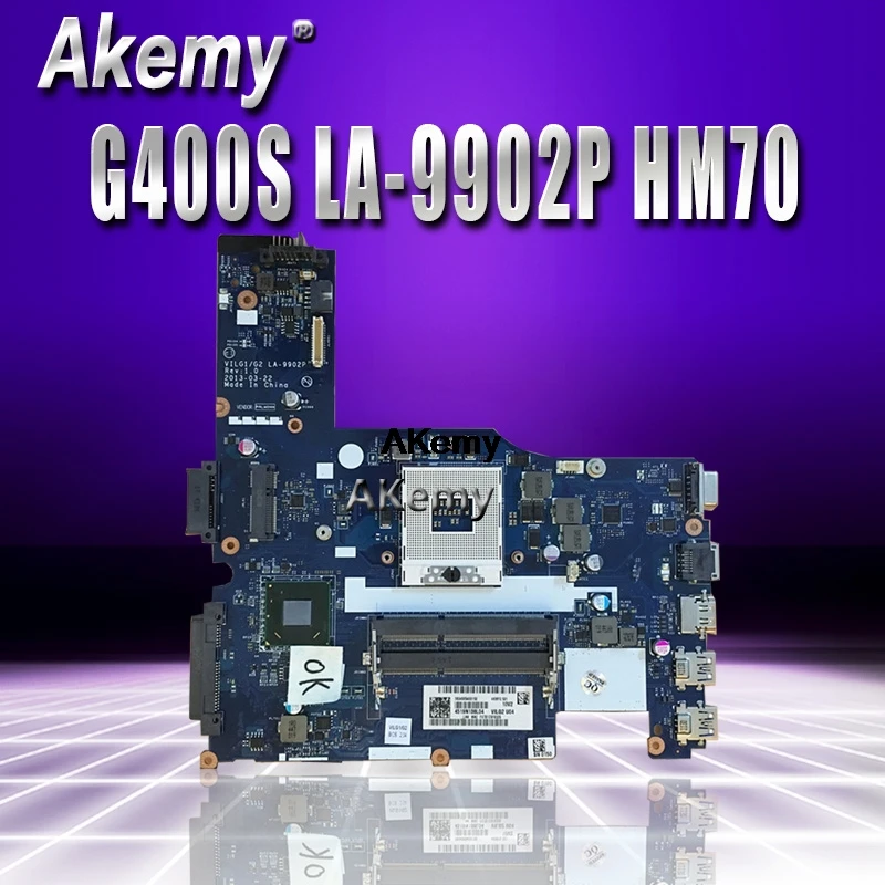 

VILG1/G2 LA-9902P motherboard for Lenovo G500S notebook motherboard HM70 DDR3 supports Pentium CPU 100% test work