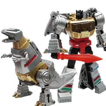 

Dinosaur Transformation Metal Paint Grimlock MF25 Metallic Deformation Action FIgure Transformer G1 Toy