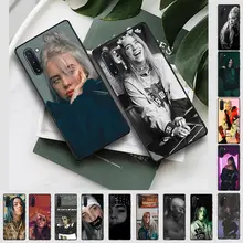 BBTHBDNBY Bab chica recién llegado negro caja del teléfono celular para Samsung nota 3 4 5 6 7 8 9 10 pro A7 2018 A10 A40 A50 A70 J7 2018(China)