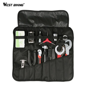 

WEST BIKING Bike Bicycle Repair Tools Kit For MTB Mountain Road Cycling Repair Tools Bag Bicycle Goods Bike Tool Kit Accessories