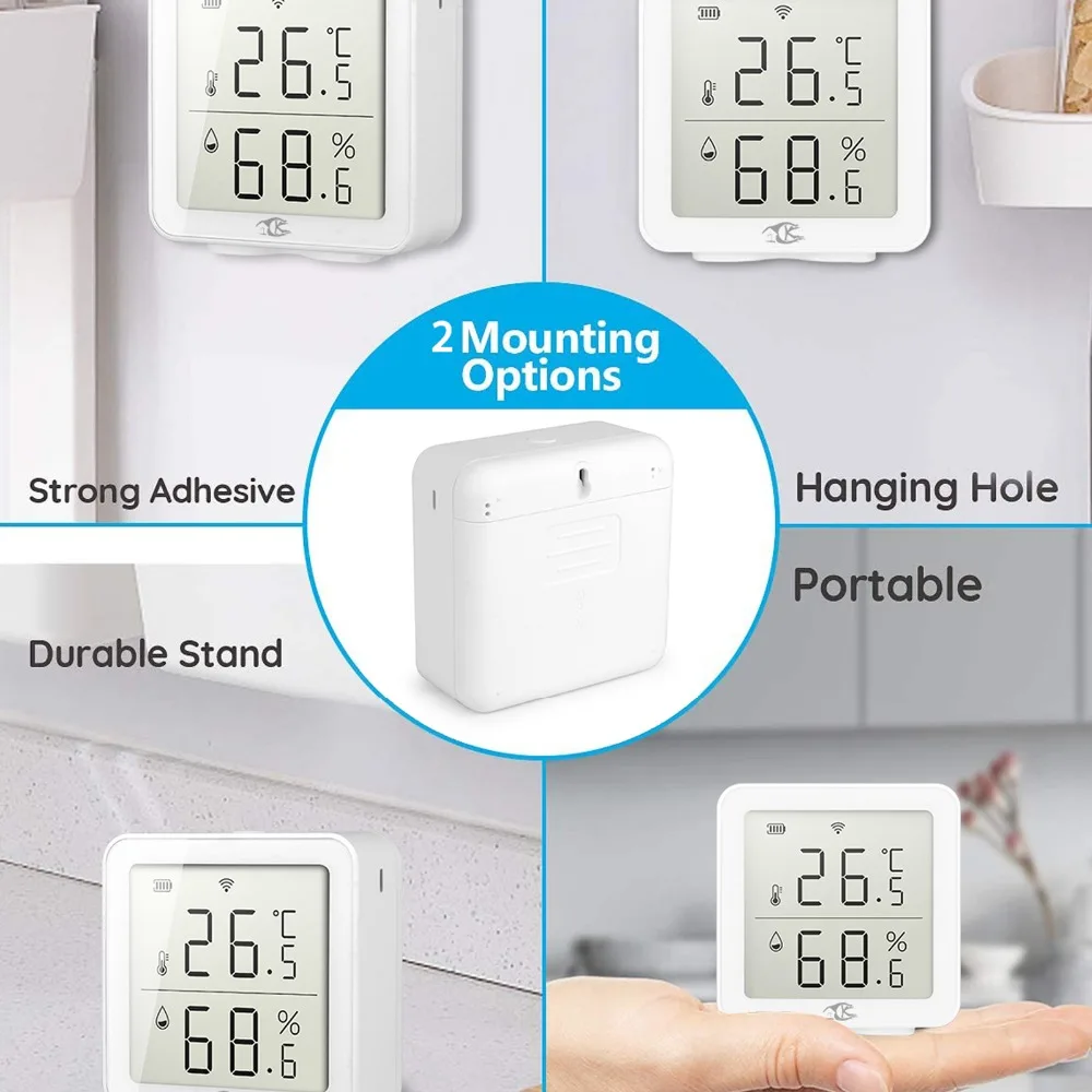 Wifi sensor de temperatura e umidade inteligente