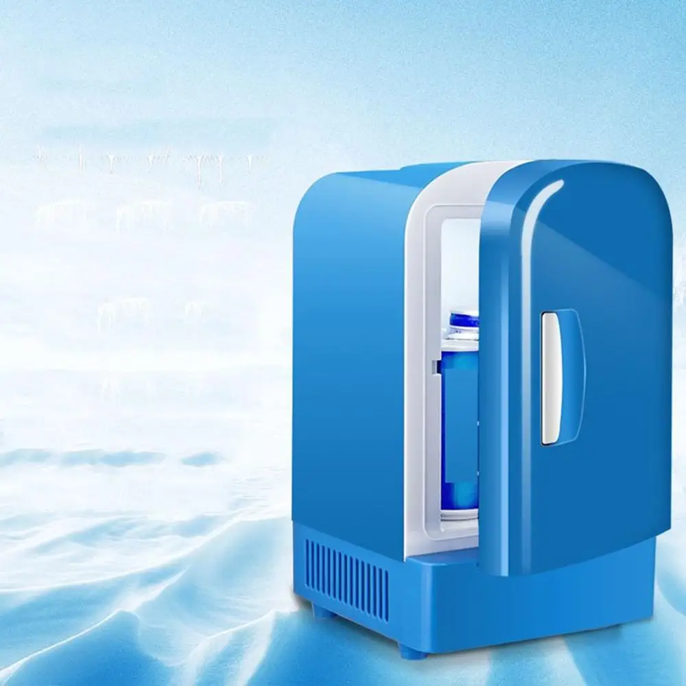 

4L Home Car Use Refrigerators Mini Refrigerators Freezer Cooling Heating Box Cosmetic Fridge Makeup Refrigerators