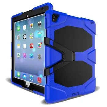 

For iPad Air 2 Case Waterproof Shock Dirt Snow Sand Proof Extreme Army Military Heavy Duty Kickstand For iPad A1566 A1567 Cover
