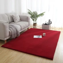 Утолщенный ковер, плюшевый ворсистый большой супер мягкий ковер из искусственного меха, напольный коврик, домашний декор для гостиной, спальни, детской комнаты