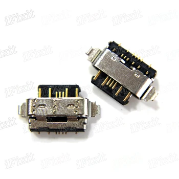 

50pcs For Nokia 8 X6 6.1 plus X7 7.1 plus X5 5.1 plus 7 plus Micro USB DC Jack charger Connector dock Charging port socket plug