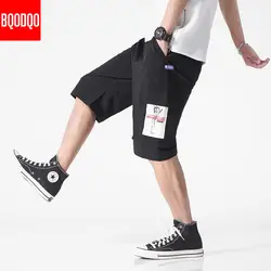 BQODQO 2019 повседневные короткие мужские шорты оверсайз летние шорты для бега на шнурке уличная мода повседневные модные удобные