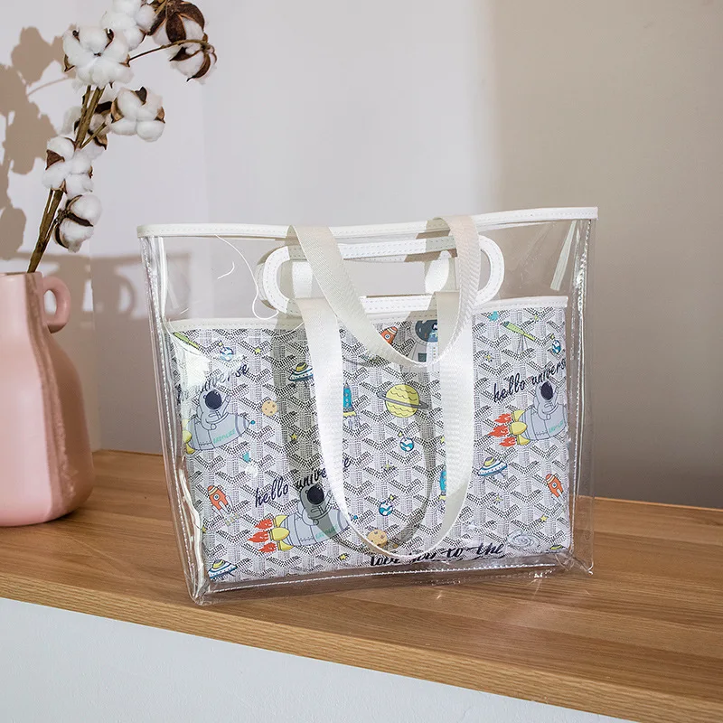 transparent graffiti bag