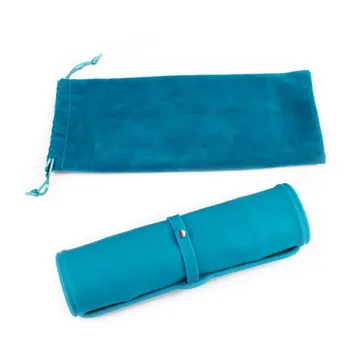 

Pet Bowl Silicone Folding Pet Bowl Non-Slip Dog Double Bowl Velvet Bag Dog Bowl Outdoor Pet Portable Dog Food Bowl