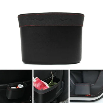 

Can Storage Box Garbage Bin Case Interior With fixing clips Container 1pc Car