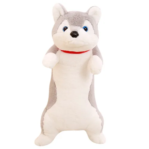 Fancytrader 39'' Kawaii Animal Giant Shiba Inu Plush Toys Big Soft Husky Dog Hugging Pillow Doll for Kids Gift 100cm 2 Models (3)