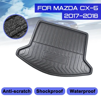

For Mazda CX-5 2017 2018 Car Rear Trunk Boot Mat Waterproof Floor Mats Carpet Anti Mud Tray Cargo Liner